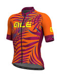 ALÉ Cycling short sleeve jersey - SUNSET - purple/orange