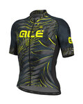 ALÉ Cycling short sleeve jersey - SUNSET - yellow/black