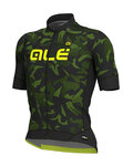 ALÉ Cycling short sleeve jersey - GLASS - green/black