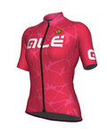 ALÉ Cycling short sleeve jersey - CRACLE LADY  - pink