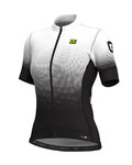 ALÉ Cycling short sleeve jersey - DOTS LADY - black/white