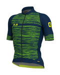 ALÉ Cycling short sleeve jersey - THE END - green/blue