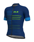ALÉ Cycling short sleeve jersey - ERGO - blue