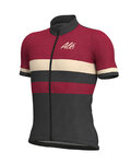 ALÉ Cycling short sleeve jersey - VINTAGE MERINO - black/purple