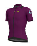 ALÉ Cycling short sleeve jersey - KLIMA - purple