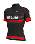 ALÉ Cycling short sleeve jersey - SALITA - red/black