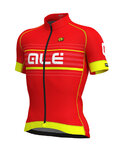 ALÉ Cycling short sleeve jersey - SALITA - red/yellow