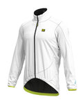 ALÉ Cycling windproof jacket - LIGHT PACK - white