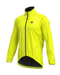 ALÉ Cycling windproof jacket - LIGHT PACK - yellow