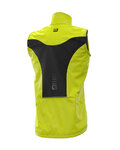 ALÉ Cycling gilet - LIGHT PACK - yellow