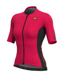 ALÉ Cycling short sleeve jersey - RACE LADY - pink