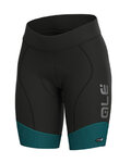 ALÉ Cycling shorts without bib - MASTER LADY - blue/black