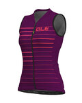 ALÉ Cycling sleeveless jersey - ERGO LADY  - purple