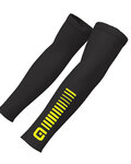 ALÉ Cycling hand warmers - SUNSELECT  - black/yellow