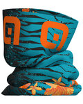 ALÉ Cycling neckwarmer - SAVANA  - orange/blue