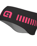 ALÉ Cycling headband - STRADA - pink/black