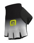 ALÉ Cycling fingerless gloves - MESH  - black/white