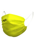 ALÉ face mask - DOTS - yellow/black