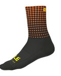 ALÉ Cyclingclassic socks - DOTS - orange/black