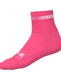 ALÉ Cyclingclassic socks - LOGO Q-SKIN  - pink