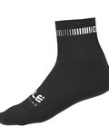 ALÉ Cyclingclassic socks - LOGO Q-SKIN  - white/black