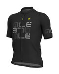 ALÉ Cycling short sleeve jersey - MIRROR - black/grey