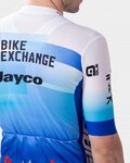 ALÉ Cycling short sleeve jersey - BIKE EXCHANGE 2022 - white/blue