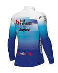ALÉ Cycling winter long sleeve jersey - BIKE EXCHANGE 2022 - blue/white