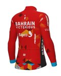 ALÉ Cycling winter long sleeve jersey - BAHRAI VICTORIOUS 22 - yellow/blue/red/black