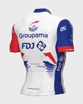 ALÉ Cycling short sleeve jersey - GROUPAMA FDJ 2022 - red/blue/white