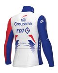 ALÉ Cycling thermal jacket - GROUPAMA FDJ 2022 - red/blue/white