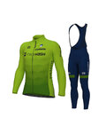 ALÉ Cycling winter set - SLOVENIA NATIONAL 22 - blue/green