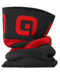 ALÉ Cycling neckwarmer - PIUMA - black/red