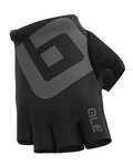 ALÉ Cycling fingerless gloves - AIR - grey/black