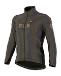 ALÉ Cycling windproof jacket - IRIDESCENT WINTER - rainbow