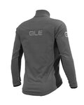 ALÉ Cycling windproof jacket - REFLECTIVE - black