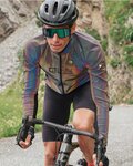ALÉ Cycling windproof jacket - REFLECTIVE - black