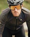 ALÉ Cycling windproof jacket - REFLECTIVE - black