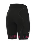 ALÉ Cycling shorts without bib - STRADA LADY - black/pink