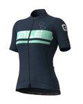ALÉ Cycling short sleeve jersey - PRS CRYSTAL LADY - blue