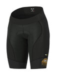 ALÉ Cycling shorts without bib - LIPS LADY - gold/black