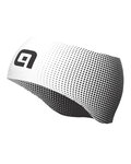 ALÉ Cycling headband - DOTS - white/black