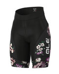 ALÉ Cycling shorts without bib - FIORI LADY - black