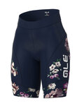 ALÉ Cycling shorts without bib - FIORI LADY - blue
