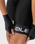 ALÉ Cycling bib shorts - STRADA LADY - white/black