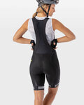 ALÉ Cycling bib shorts - STRADA LADY - white/black