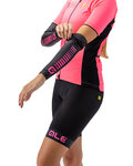 ALÉ Cycling hand warmers - SUNSELECT - pink/black