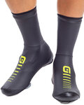 ALÉ Cycling shoe covers - RAIN - black/yellow