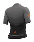 ALÉ Cycling short sleeve jersey - DELTA - grey/orange/black