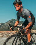 ALÉ Cycling short sleeve jersey - DELTA - grey/orange/black
